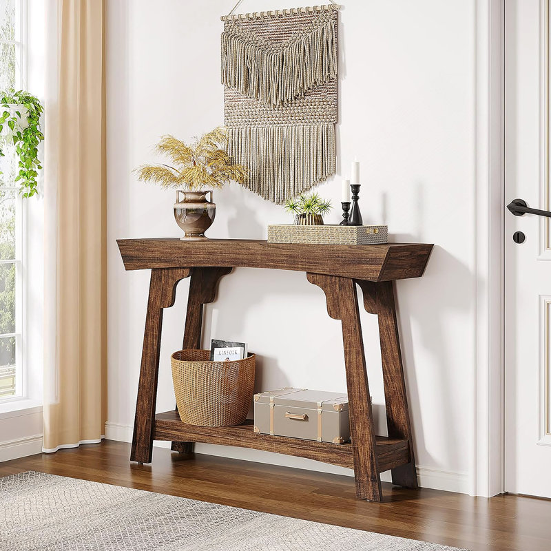 2-Tier Hall Table,Entryway Table,Console Table