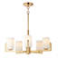 Lustre 5 lumières à abat-jour à intensité variable Endsley-1686732781