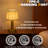 11'' Vintage Antique Brass Type-c Rechargeable Cordless Led Gift Table Lamp Touch Control Mini Desk Lamp With Fabric Shade dimmable Nightstand Light For Bedroom Living Room Study Room-482257803