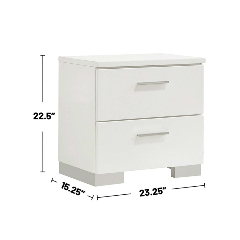 2-Drawer Nightstand