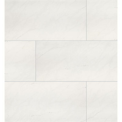 Carrelage mural en porcelaine polie 24 po x 48 po Aria Azira