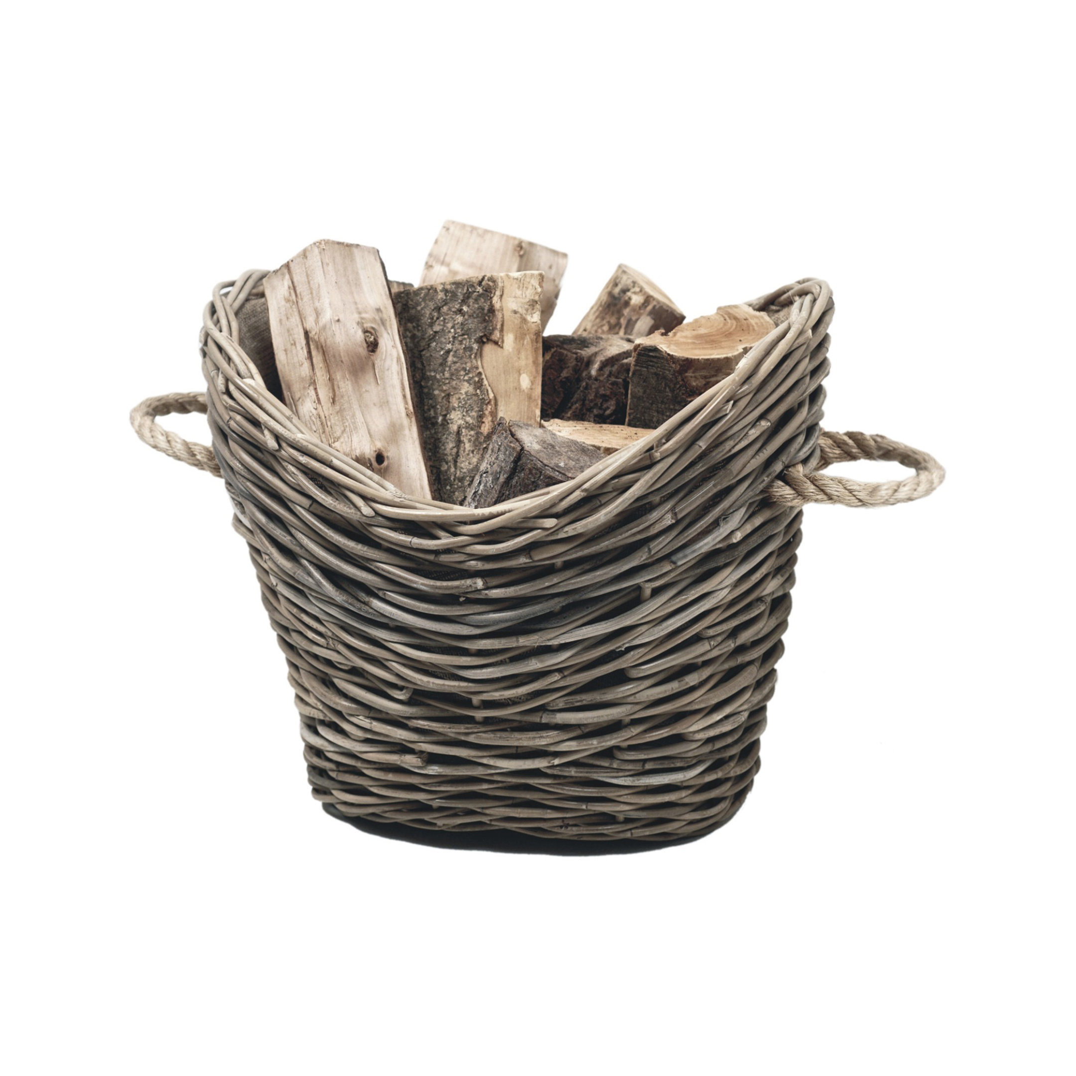 Breakwater Bay Colangelo Wicker Log Carrier | Wayfair.co.uk