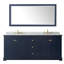 Ensemble de meuble-lavabo double 80 "avec miroir Avery-41604550-98249168