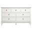 Commode 7 tiroirs avec pieds en bois massif-883013876