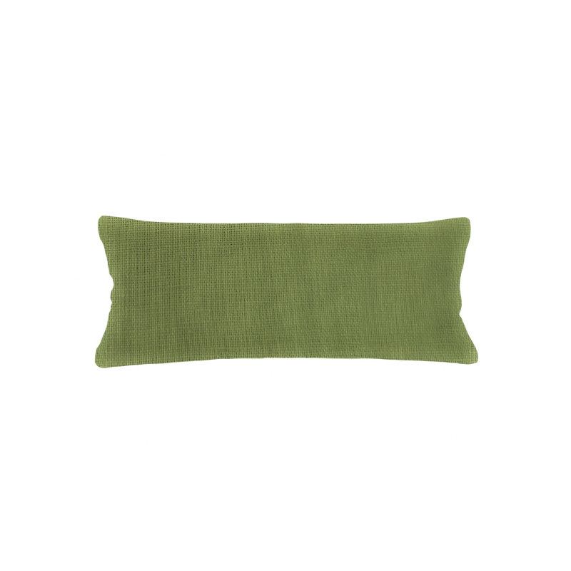 Linen Rectangle Pillow Cover, Pure Green