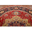 Tapis à motif géométrique rond 8x8