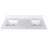 61-inch Quartz Double Bathroom Vanity Top