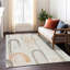 Machine Washable Indoor/Outdoor Claudian ACN1591 Ivory Rug-103609012