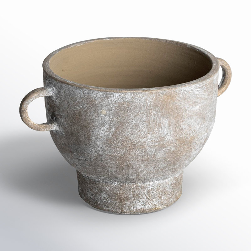 Waverly Ceramic / Porcelain Table Vase, 7.08" H x 11" W x 8.5" D
