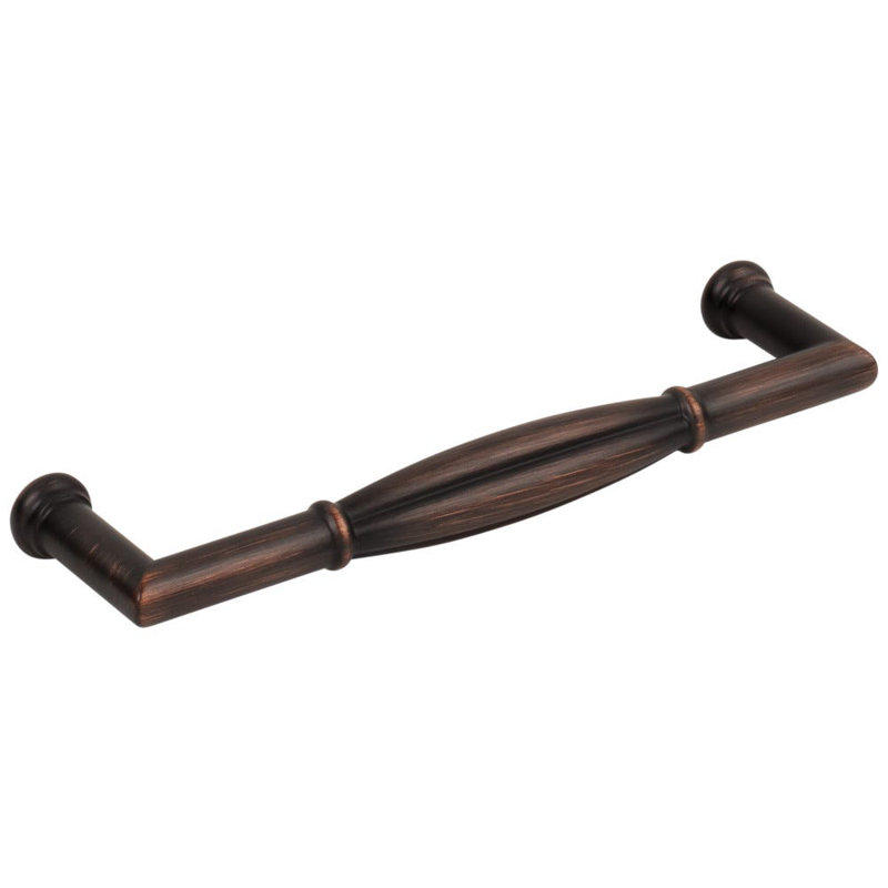 Poignée barre Southerland, Bronze huilé et brossé, 6 5/16"