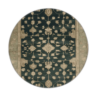Tapis intérieur et extérieur brun Overdyed