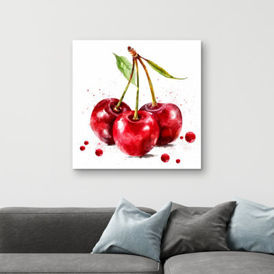 Cherries - 32"x32" art on canvas