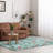 Carbonell Hand Tufted Floral Indoor / Outdoor Rug-334279467