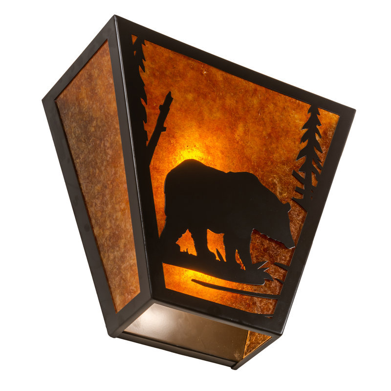 2 - Light Flush Mounted Sconce