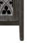 Armoire Carman pour espace de vie principal - motif floral et installation simple avec rangement à quatre portes et motif symétrique-121148342