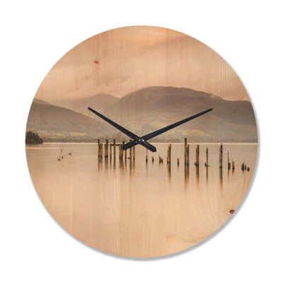 Solid Wood Wall Clock