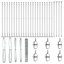 Vidaxl Field Fence Galvanised Steel-114857898