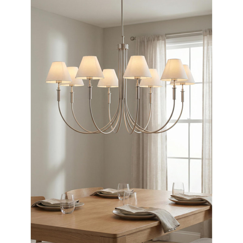 Kylie Chandelier, Silver