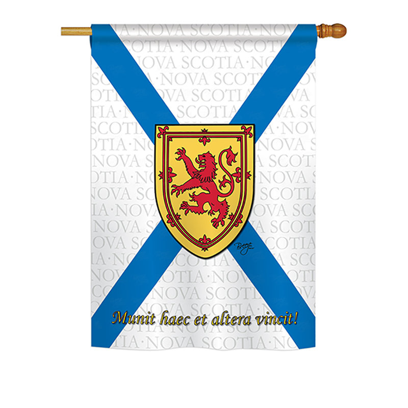 Double Sided 40'' H x 28'' W Polyester Garden Flag, 18.5" H x 13" W