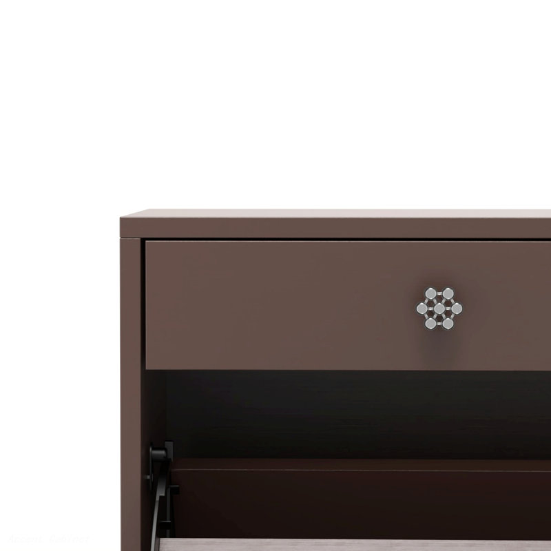 Shoe Cabinet With 2 Tier Drawers, Shoe Cabinet With 1 Storage Drawer