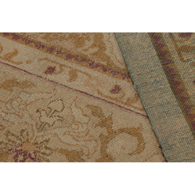 Hand Knotted Wool Area Rug