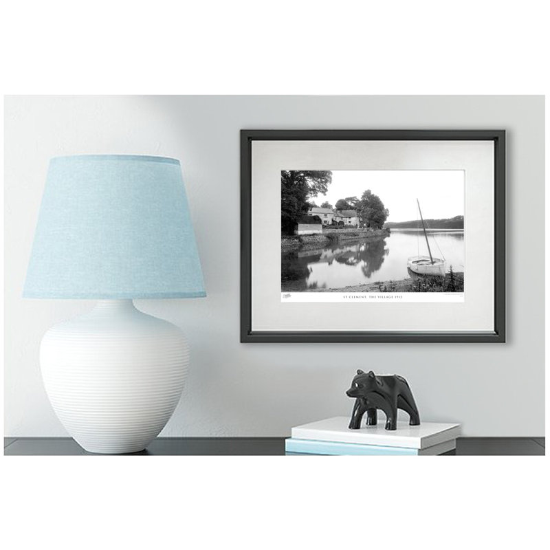 St Clement, The Village 1912 by Francis Frith - Single Picture Frame Print, 60cm H x 80cm W x 2.3cm D