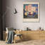 "June Roses" par Blanche Lazzell - Art mural sur toile tendue avec châssis-69743673