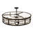 Glass Semi Flush Mount