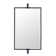 Corrente Pivot-N-View Squared Cornered Rectangle Mirror for Window Bathroom Vanity