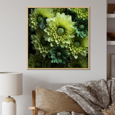 «Mums Fragrant Elegance I», reproduction sur toile