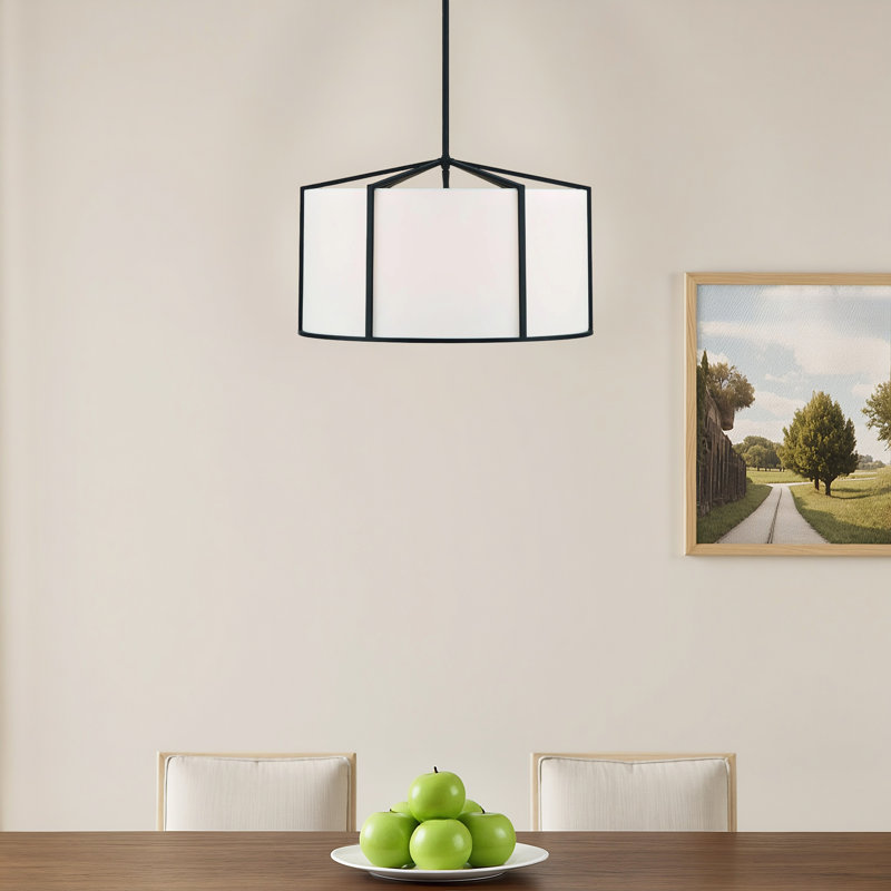 Pasadena 6 - Light Black Lantern Pendant