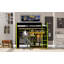 Lit mezzanine en bois avec bureau-240815662