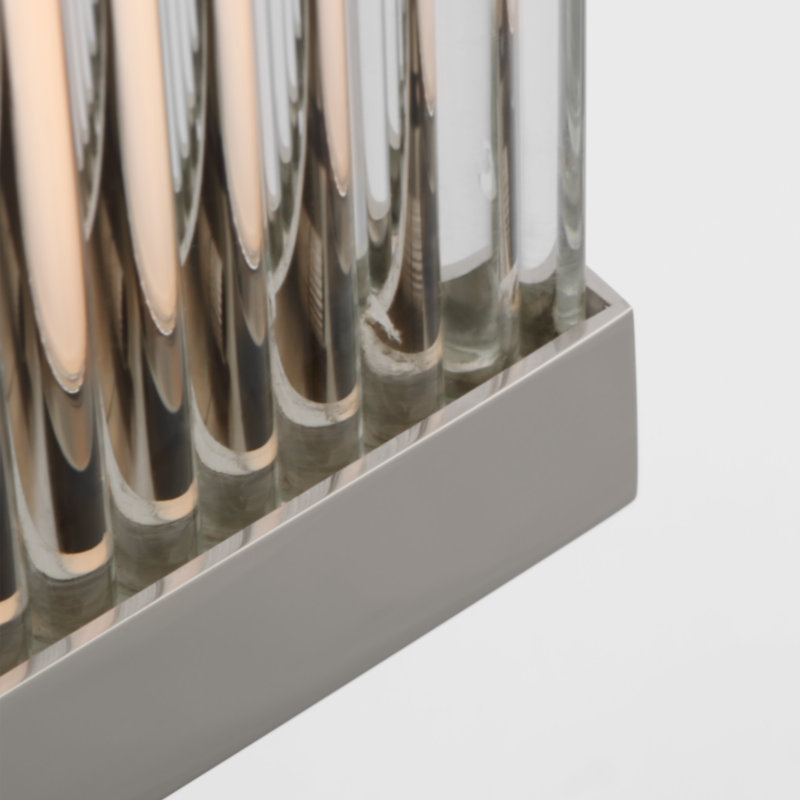 Vance 1 - Light LED Bath Bar, Polished Nickel