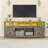 70" Farmhouse TV Stand, Modern Media TV Console Table With Timeless Barn Doors & Storage Cabinets-1365062885