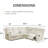 Eddy 3-Piece Manual Reclining Sectional Sofa