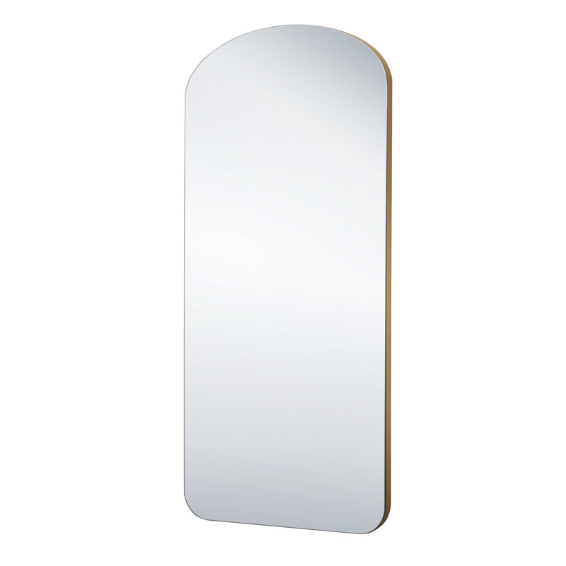 Soho Curved Arch Full Length Mirror, 170.18 cm H x 71.12 cm W, Gold