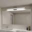 Luminaires de meuble-lavabo de style moderne avec fonction d'éclairage à DEL pour utilisation dans la salle de bain Luminaire de salle à manger de 39 po ou 24 W blanc avec finition chromée
