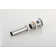 Pop-up bathroom sink drain with overflow in Polished Chrome