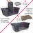 Designs Double Wire Door Plastic Kennel