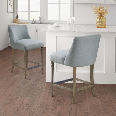 Tabouret de comptoir rembourré