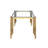 Glass And Frame Table