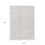 Tapis intérieur / extérieur ivoire lavable HomeRoots 8 pi x 10 pi