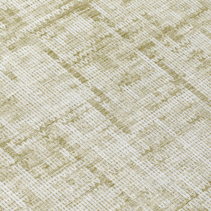 Tapis à rayures intérieur / extérieur lavable à la machine Colman ACN2130, Rectangle 2 pi 6 po x 3 pi 10 po