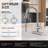 Pull Down Single Handle Kitchen Faucet with Accessories-59881651