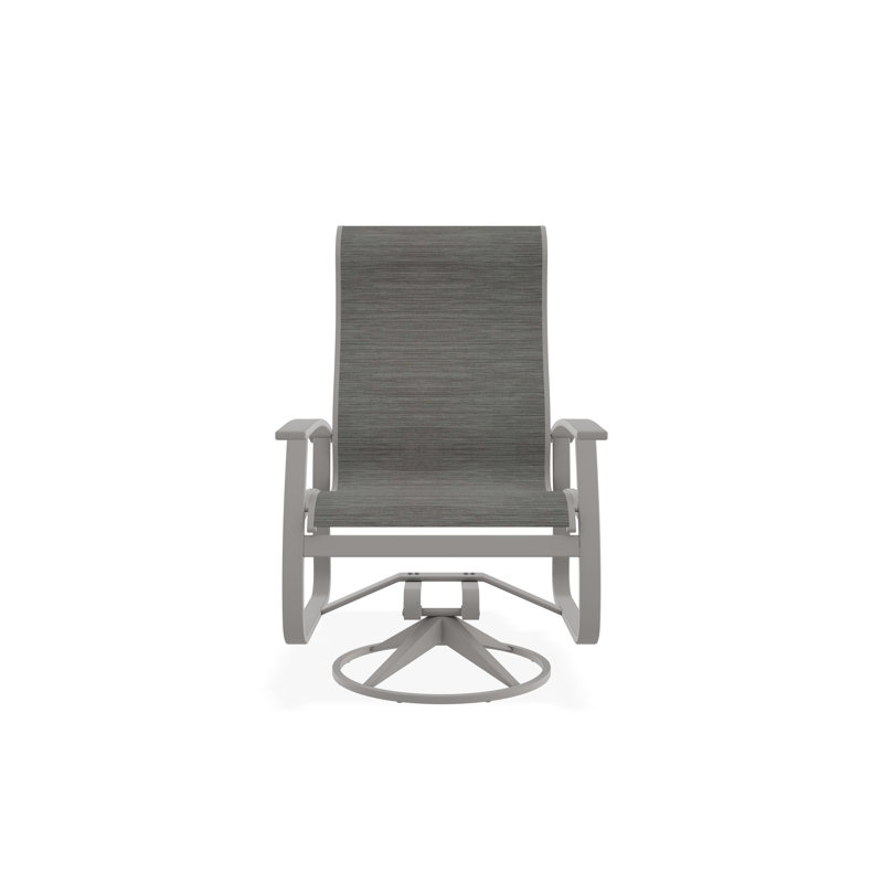 Belle Isle Outdoor Dining Chair, Sicily, Warm Gray