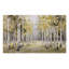  Tapis de porte antidérapant recyclé à motif de bouleau d'automne Dappled Autumn 18 po x 30 po