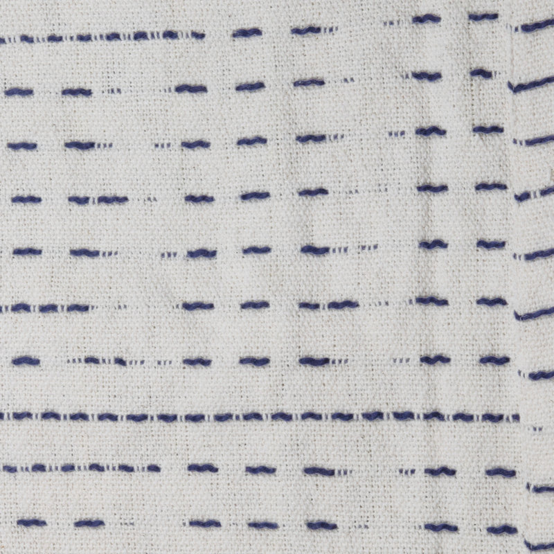 Jeté en coton, Gris clair