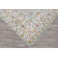 Tapis multicolore en laine touffeté à la main à motif floral moderne et contemporain-1964669632