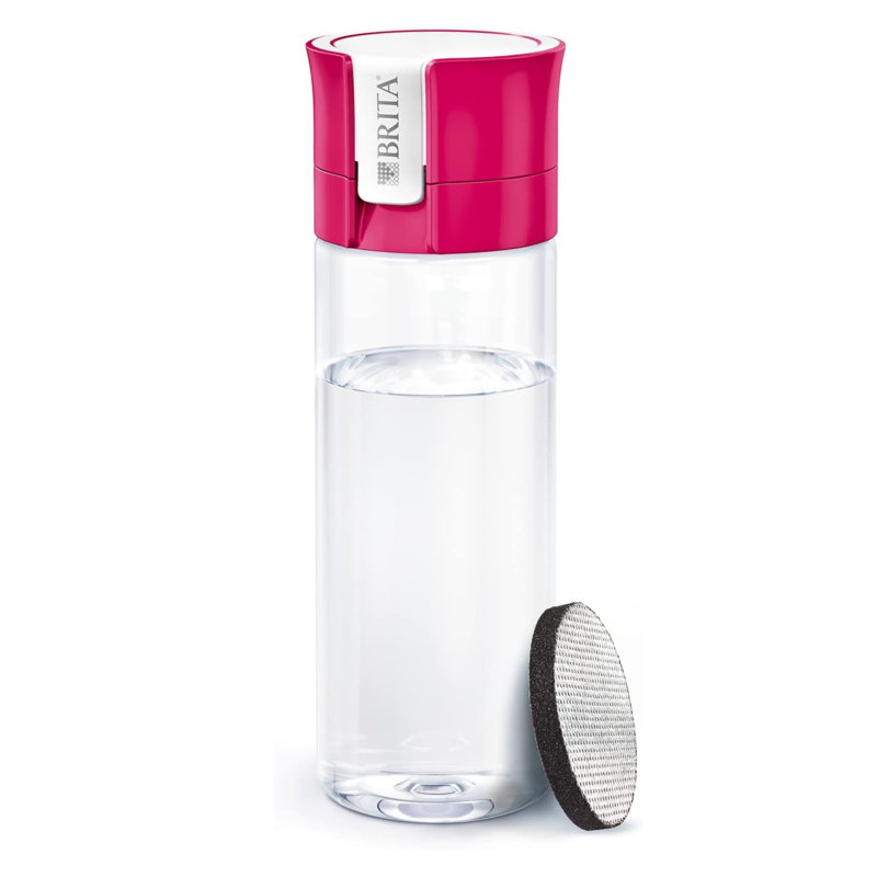 BRITA Fill&Go 600ml Water Bottle, Pink