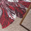 Floral Area Rug in Burgundy/Green/Brown-105955091